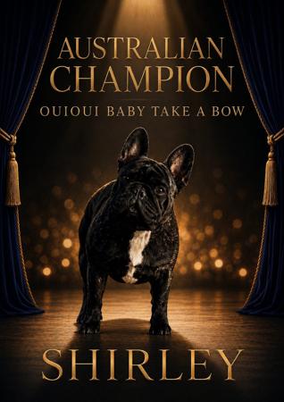 Aust Ch Ouioui Baby Take A Bow French Bulldog