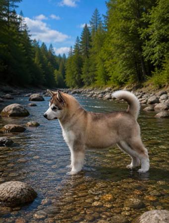 Alaskan Malamute puppy for sale by KATMAI