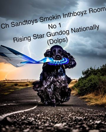 Cocker Spaniel for sale by SANDTOYS