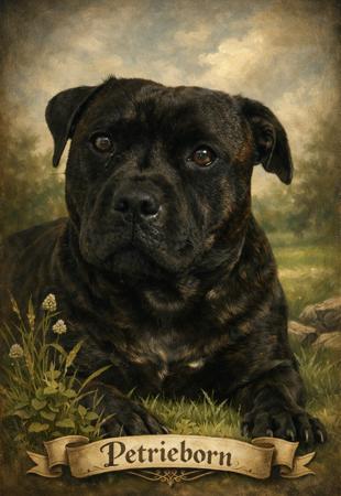 Staffordshire Bull Terrier for sale by PETRIEBORN