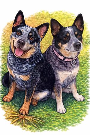 Australian Cattle Dog puppy for sale by MASTERBLU