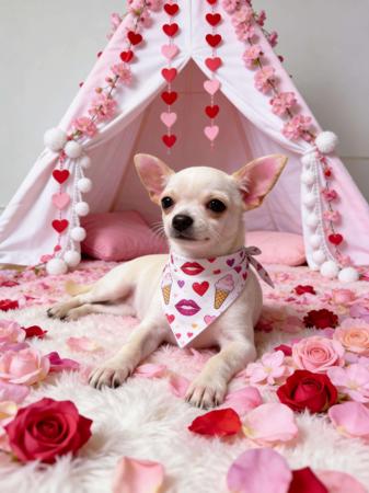 Meglitzy Frosty Snowman Chihuahua (Smooth Coat)