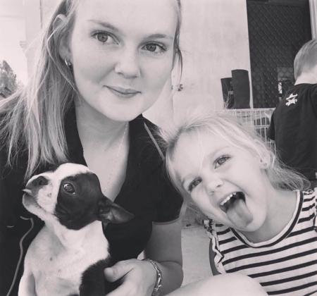 Boston Terrier for sale by DRUMSARA