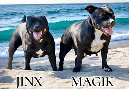 Staffordshire Bull Terrier for sale by COSMICBLUES