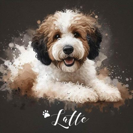 Spanish Water Dog for sale by MYSTICRAFAEL