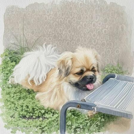 Tibetan Spaniel for sale by PALMSHELL