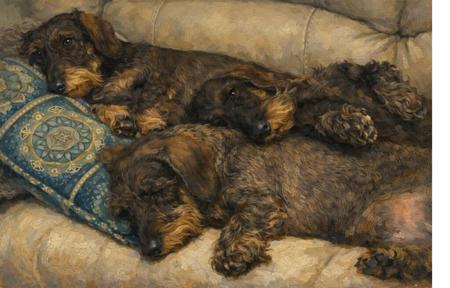 Dachshund (Wire Haired) for sale by TIRRIKE